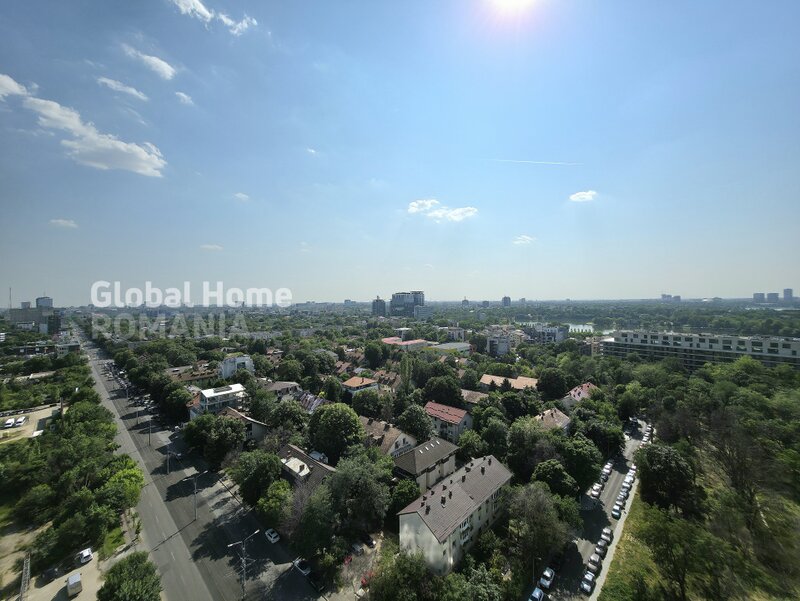Floreasca, One Verdi Park, panoramic view 16 floor, 4 rooms, 2 parking,