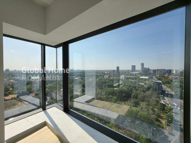 Floreasca, One Verdi Park, panoramic view 16 floor, 4 rooms, 2 parking,