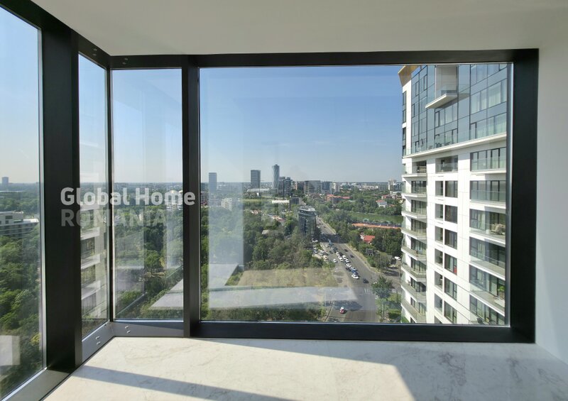 Floreasca, One Verdi Park, panoramic view 16 floor, 4 rooms, 2 parking,